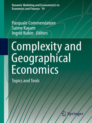 cover image of Complexity and Geographical Economics